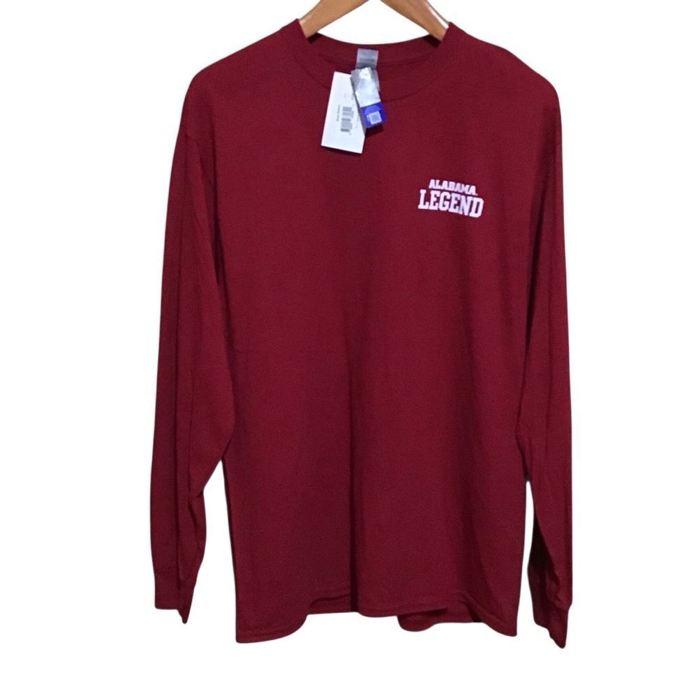 Gildan Alabama Legend Long Sleeve Shirt L NWT